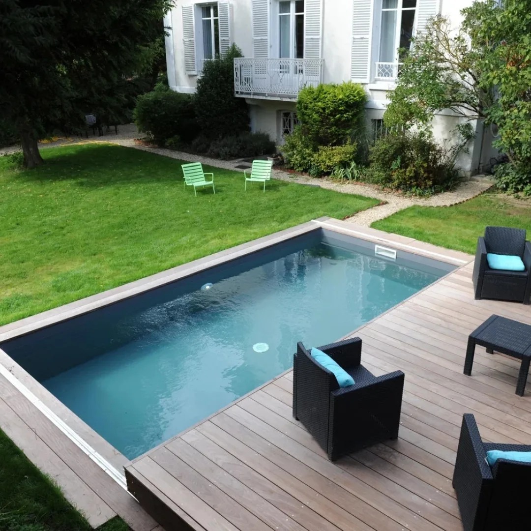 Раздвижная терраса для бассейна в Серпухове