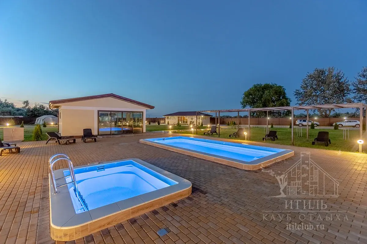 Композитная купель Laguna 3 — установка в Серпухове